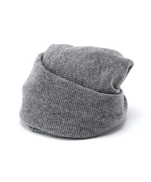 CPH(シーピーエイチ)の「CPH/シーピーエイチ/knit cap/Headwrap(キャップ・メンズ・グレー/ブラック・F)」の8枚目の写真