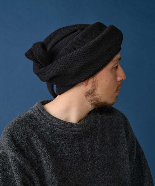 CPH(シーピーエイチ)の「CPH/シーピーエイチ/knit cap/Headwrap(キャップ・メンズ・グレー/ブラック・F)」の11枚目の写真