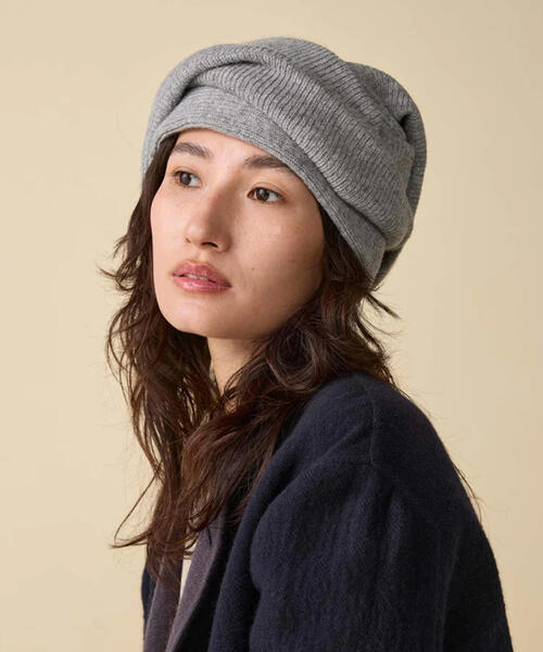 CPH(シーピーエイチ)の「CPH/シーピーエイチ/knit cap/Headwrap(キャップ・メンズ・グレー/ブラック・F)」の12枚目の写真