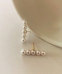 yu-ka（ユーカ）の「YU-KA:パールロットピアス Pearl lot pierce（ピアス（両耳用））」