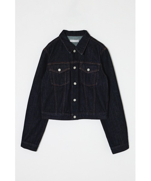 MOUSSY(マウジー)の「【26年SS新作】COMPACT DENIM ジャケット(デニムジャケット・レディース・ワンウォッシュ/ブルー・FREE)」の5枚目の写真