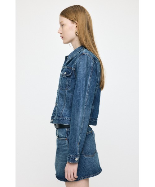 MOUSSY(マウジー)の「【26年SS新作】COMPACT DENIM ジャケット(デニムジャケット・レディース・ワンウォッシュ/ブルー・FREE)」の11枚目の写真
