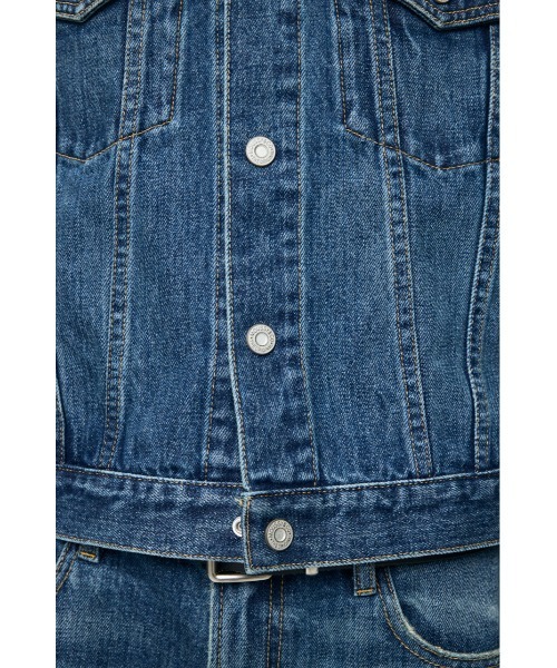 MOUSSY(マウジー)の「【26年SS新作】COMPACT DENIM ジャケット(デニムジャケット・レディース・ワンウォッシュ/ブルー・FREE)」の16枚目の写真