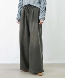 LUCA/LADY LUCK LUCA | LC/LLL カラーデニムバギーパンツ/ワイドフレアジーンズ(デニムパンツ)