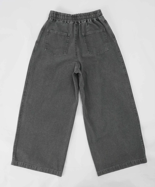 LUCA/LADY LUCK LUCA（ルカ/レディラックルカ）の「LC/LLL カラーデニムバギーパンツ/ワイドフレアジーンズ（デニムパンツ・レディース・チャコールグレー/ライトグレー・FREE）」の17枚目の写真