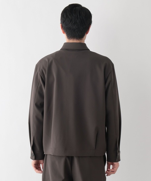 GLOBAL WORK（グローバルワーク）の「アーバンシャツブルゾン/Wクロス/636795（シャツ/ブラウス・メンズ・ネイビー/チャコールグレー・LARGE/MEDIUM/SMALL）」の18枚目の写真