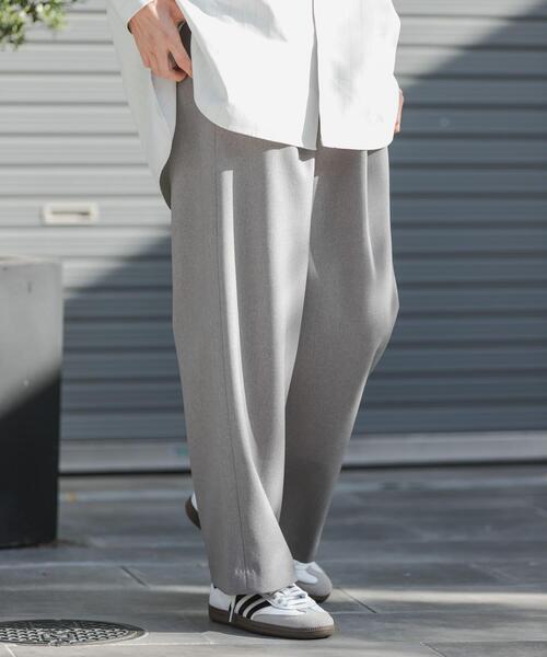 FORK&SPOON(フォークアンドスプーン)の「FORK&SPOON ラナテックイージースラックス(その他パンツ・レディース・グレー系その他/ライトブルー/ネイビー・2/1)」の1枚目の写真