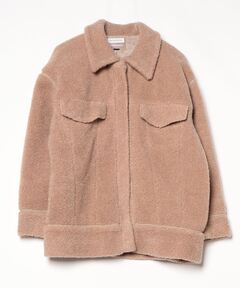 セール】【CLASSY 2月号掲載】オーバーサイズフェイクファーボアコート