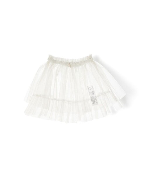 BRANSHES（ブランシェス）の「重ね着用チュールスカート（スカート・キッズ・アイボリー・S/M）」の11枚目の写真
