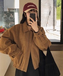 Ritzy（リッツィー）の「フェイクスエード 　ジャケット（ブルゾン）」