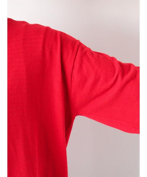 Samansa Mos2（サマンサ モスモス）の「配色スカラップカーディガン（カーディガン/ボレロ・レディース・レッド/ミント/ブラック/オフホワイト・F）」の20枚目の写真