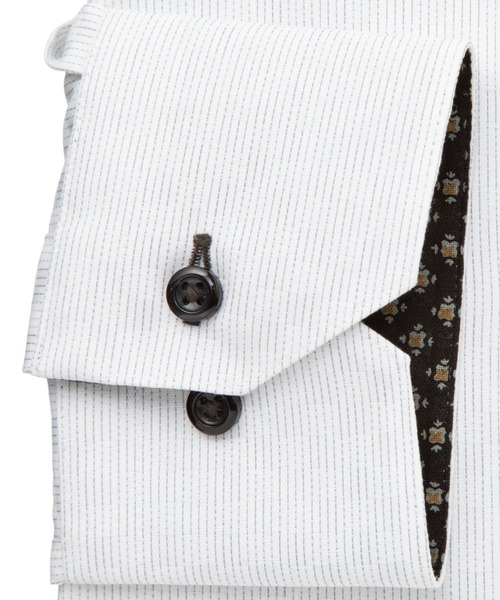 TOKYO SHIRTS(トウキョウシャツ)の「【超形態安定】 形態安定ノンアイロン ボタンダウン 長袖ビジネスワイシャツ(大きいサイズ・長いサイズ)(ビジネスシャツ・メンズ・グレー・首回り39cm-裄丈88cm/首回り41cm-裄丈90cm/首回り42cm-裄丈90cm/首回り45cm-裄丈82cm/首回り45cm-裄丈86cm/首回り45cm-裄丈90cm/首回り47cm-裄丈86cm/首回り47cm-裄丈90cm)」の3枚目の写真