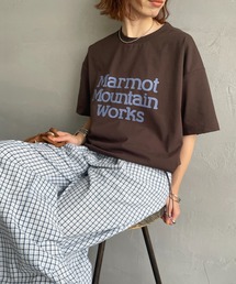 MARMOT | 【WEB先行予約】[Marmot/マーモット] 別注 ドローコード付き クロップド プリントTシャツ(Tシャツ/カットソー)