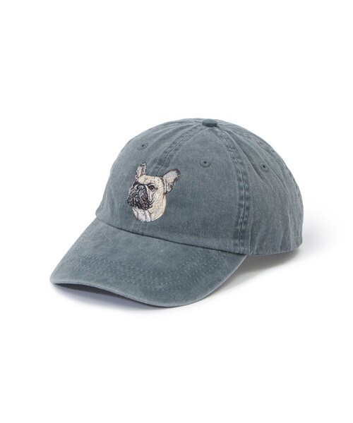 BEAMS BOY（ビームスボーイ）の「Superior Stitch Embroidery / DOG 刺繍 CAP（キャップ・レディース・グレー/オリーブ/ネイビー・ONE SIZE）」の2枚目の写真