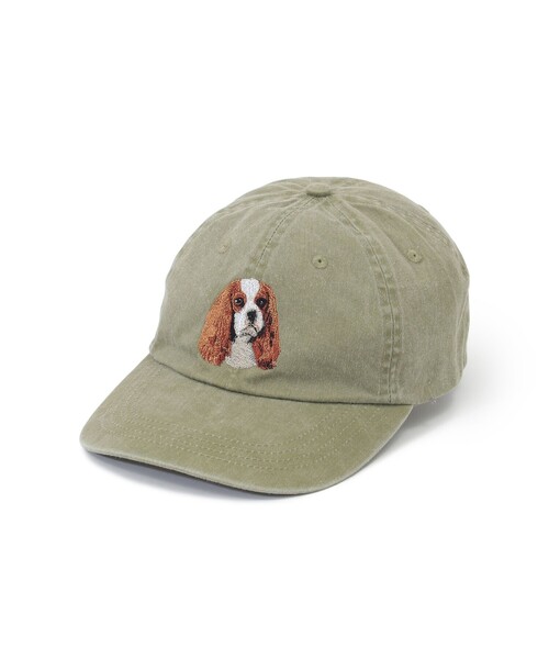 BEAMS BOY（ビームスボーイ）の「Superior Stitch Embroidery / DOG 刺繍 CAP（キャップ・レディース・グレー/オリーブ/ネイビー・ONE SIZE）」の8枚目の写真
