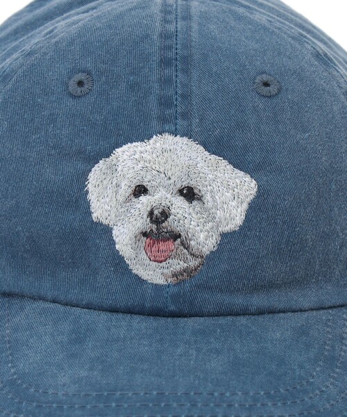 BEAMS BOY（ビームスボーイ）の「Superior Stitch Embroidery / DOG 刺繍 CAP（キャップ・レディース・グレー/オリーブ/ネイビー・ONE SIZE）」の11枚目の写真