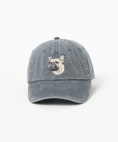 BEAMS BOY（ビームスボーイ）の「Superior Stitch Embroidery / DOG 刺繍 CAP（キャップ・レディース・ネイビー/グレー/オリーブ・ONE SIZE）」の15枚目の写真