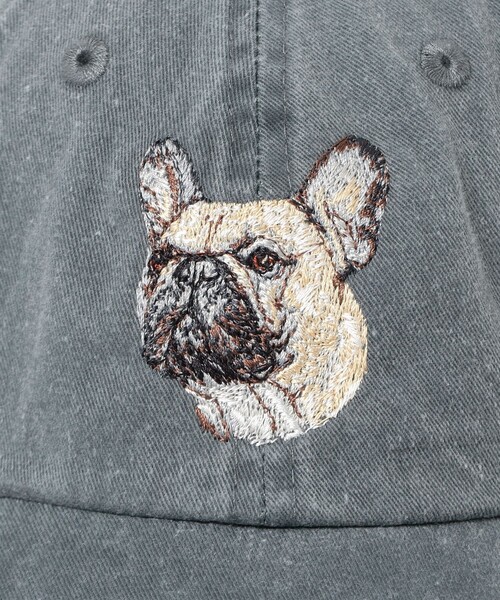 BEAMS BOY（ビームスボーイ）の「Superior Stitch Embroidery / DOG 刺繍 CAP（キャップ・レディース・ネイビー/グレー/オリーブ・ONE SIZE）」の17枚目の写真
