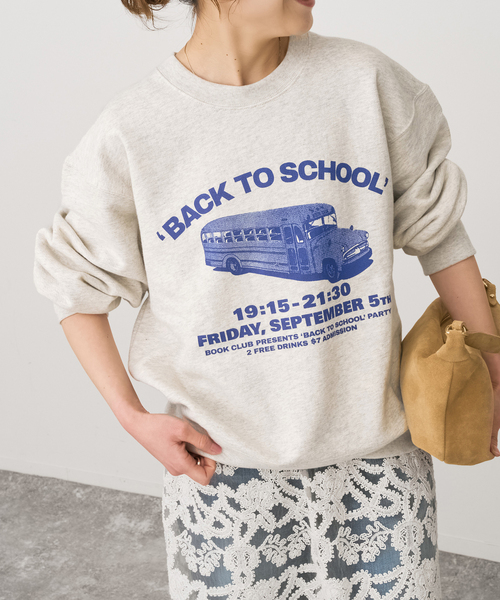 BOOK CLUB/ブッククラブ 別注 Cotton Loop Sweat（スウェット）｜Spick