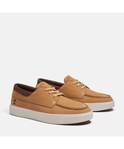 Timberland(ティンバーランド)の「エマーソン ストリート ボート スニーカー メンズ(スニーカー・メンズ・ベージュ・28.0cm/29.0cm/25.0cm/25.5cm/26.0cm/26.5cm/27.0cm/27.5cm)」の3枚目の写真