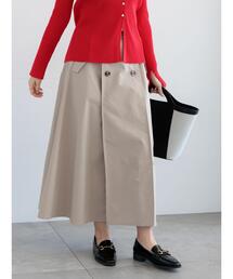 Te chichi | トレンチフレアスカート(スカート)