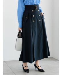 Te chichi（テチチ）の「トレンチフレアスカート（スカート）」