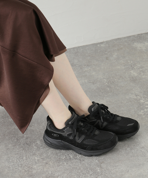 NEW BALANCE(ニューバランス)の「【NEW BALANCE / ニューバランス】 U990BB6:スニーカー(スニーカー・レディース・ブラック・24.5cm/23.5cm/23cm/25cm/24cm)」の2枚目の写真