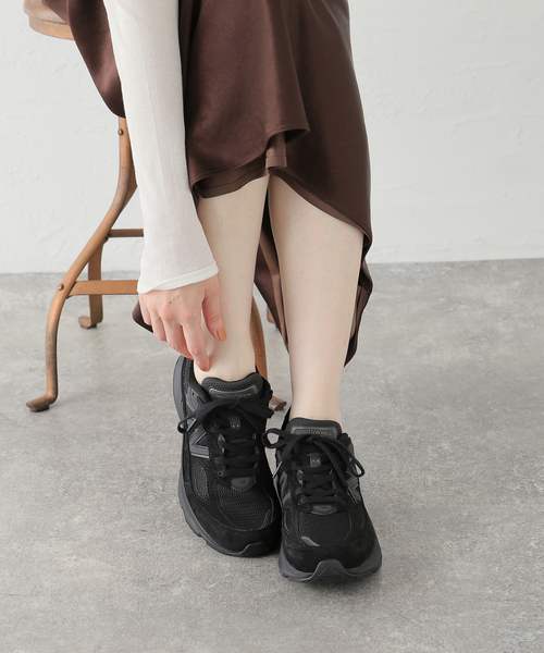 NEW BALANCE(ニューバランス)の「【NEW BALANCE / ニューバランス】 U990BB6:スニーカー(スニーカー・レディース・ブラック・24.5cm/23.5cm/23cm/25cm/24cm)」の3枚目の写真