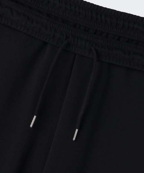 MUSINSA STANDARD（ムシンサスタンダード）の「ダブルニットフレアスウェットパンツ[ブラック]（スウェットパンツ・メンズ・その他・SMALL/MEDIUM/LARGE/X-LARGE/2XL）」の4枚目の写真