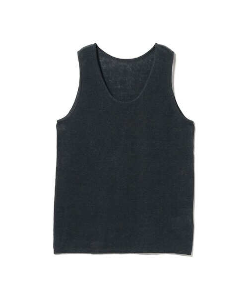 Demi-Luxe BEAMS（デミルクス ビームス）の「【8/6値下げ】リネン 2WAY タンクトップ（ニット/セーター・レディース・ブラウン系その他4/チャコールグレー・ONE SIZE）」の13枚目の写真