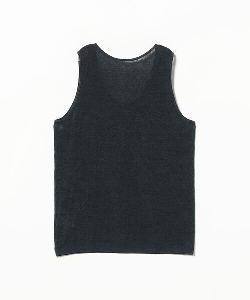 Demi-Luxe BEAMS（デミルクス ビームス）の「【8/6値下げ】リネン 2WAY タンクトップ（ニット/セーター・レディース・ブラウン系その他4/チャコールグレー・ONE SIZE）」の15枚目の写真