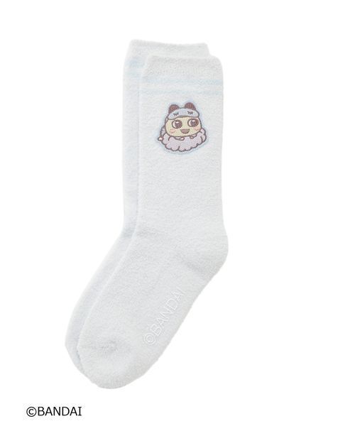 SNIDEL HOME（スナイデルホーム）の「【たまごっち】ニットソックス（ソックス/靴下・レディース・グリーン/オフホワイト/ライトブルー/ラベンダー/ピンク系その他・F）」の4枚目の写真