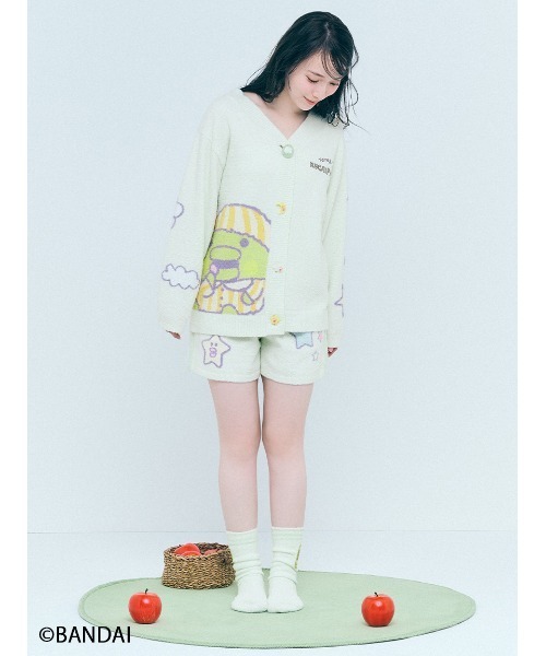 SNIDEL HOME（スナイデルホーム）の「【たまごっち】ニットソックス（ソックス/靴下・レディース・グリーン/オフホワイト/ライトブルー/ラベンダー/ピンク系その他・F）」の6枚目の写真