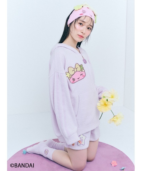 SNIDEL HOME（スナイデルホーム）の「【たまごっち】ニットソックス（ソックス/靴下・レディース・グリーン/オフホワイト/ライトブルー/ラベンダー/ピンク系その他・F）」の8枚目の写真