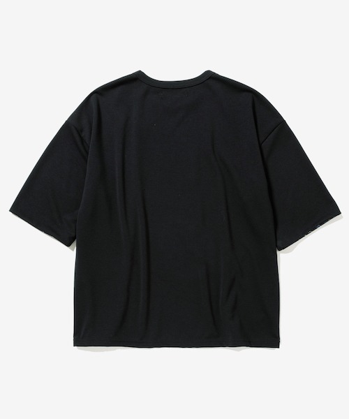 rehacer(レアセル)の「rehacer : Botanical Sleeve CS / ボタニカル スリーブ カットソー(Tシャツ/カットソー・レディース・ホワイト/ブラック・SMALL)」の3枚目の写真