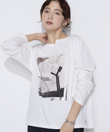 スーピマバイオシルスムース プリントTシャツ