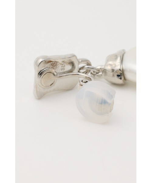 SLY（スライ）の「JEWELED F/PEARL EARRING ジュエルドフェイクパールイヤリング（イヤリング・レディース・ゴールド/シルバー・FREE）」の5枚目の写真