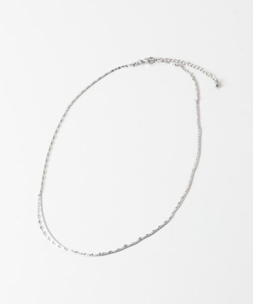 URBAN RESEARCH Sonny Label(アーバンリサーチサニーレーベル)の「ステンレス二連ナローネックレス(ネックレス・レディース・シルバー/ゴールド・ONE)」の5枚目の写真