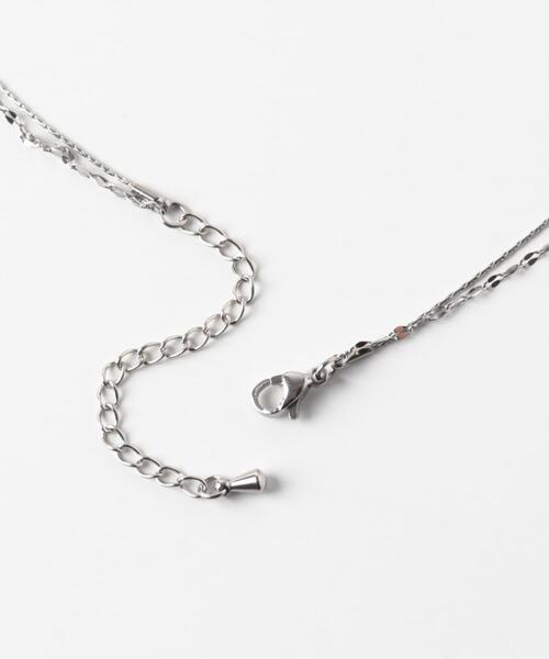 URBAN RESEARCH Sonny Label(アーバンリサーチサニーレーベル)の「ステンレス二連ナローネックレス(ネックレス・レディース・シルバー/ゴールド・ONE)」の6枚目の写真