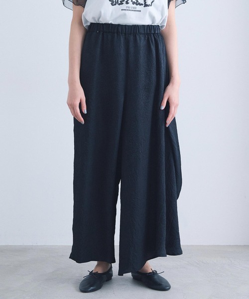 I am I in fact...(アイアムアイインファクト)の「_halfmoon skirt(スカート・レディース・ブラック/アイボリー/グレー・FREE)」の21枚目の写真