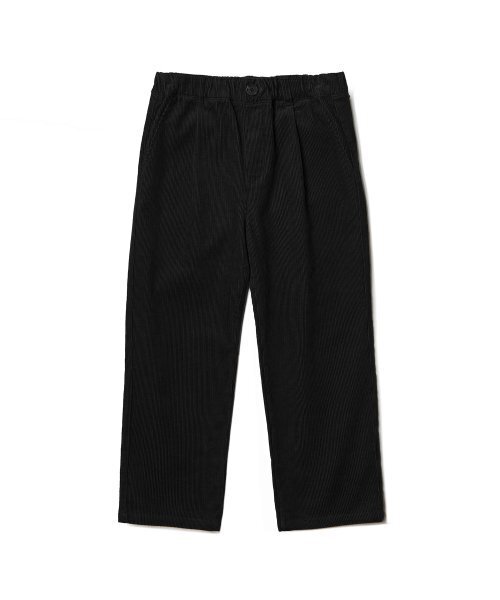 MUSINSA STANDARD KIDS（ムシンサスタンダードキッズ）の「レギュラーフィットバンディングコーデュロイパンツ[ブラック]（その他パンツ・レディース・その他・100/110/160/150/140/130/120）」の2枚目の写真