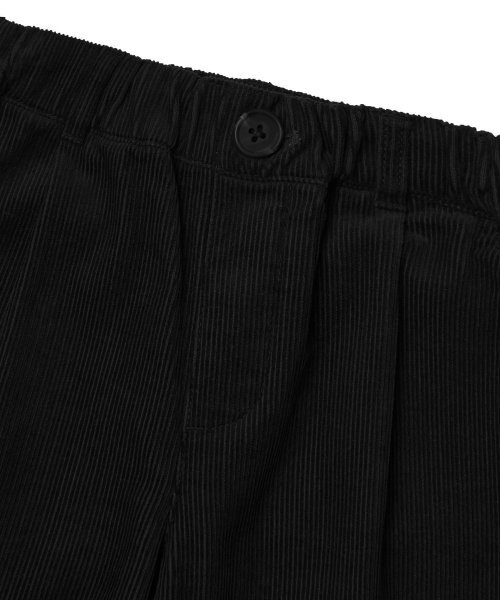 MUSINSA STANDARD KIDS（ムシンサスタンダードキッズ）の「レギュラーフィットバンディングコーデュロイパンツ[ブラック]（その他パンツ・レディース・その他・100/110/160/150/140/130/120）」の4枚目の写真