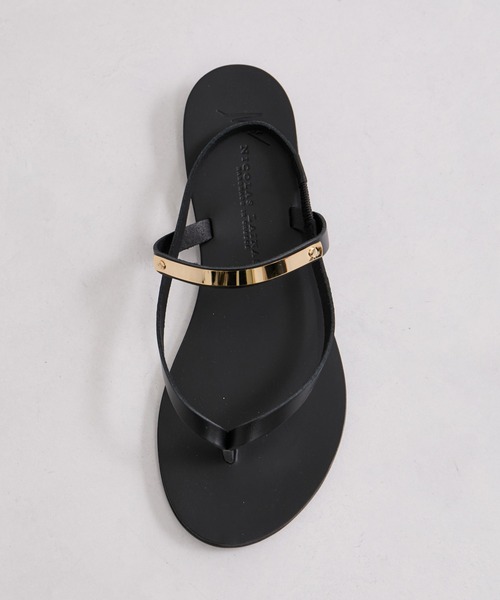 NICOLAS LAINAS（ニコラスライナス）の「【NICOLAS LAINAS(ニコラスライナス)】プレートトングサンダル（サンダル・レディース・ブラック系その他/ブラウン系その他・39/37/35）」の17枚目の写真