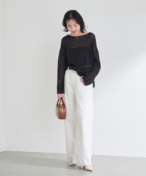 LE TALON（ルタロン）の「≪追加≫5.5cmVカットサイドオープン（パンプス・レディース・ネイビー/シルバー/ブラック×ブラック・22.5cm/22cm/24cm/23.5cm/23cm/25cm/24.5cm）」の15枚目の写真