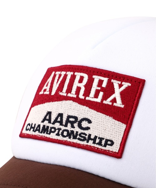 AVIREX(アヴィレックス)の「A.A.R.C WAPPEN URETHAN MESH CAP / エアレーシングクラブ ワッペン ウレタン メッシュキャップ / AVIREX / アヴィレックス(キャップ・メンズ・ブラック/ホワイト/ブラウン/レッド・FREE)」の17枚目の写真