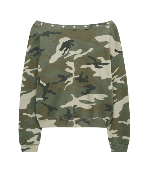 Midnight Move(ミッドナイトムーブ)の「ey camo mtm (beige)(スウェット・レディース・その他・FREE)」の6枚目の写真