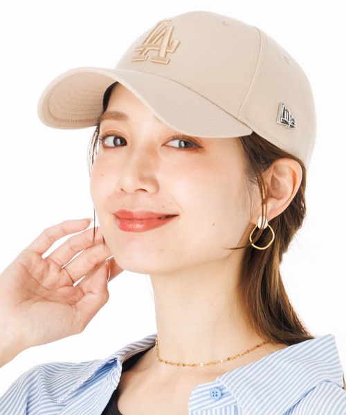 ニューエラキャップ 9FORTYロングバイザー メタルロゴMLB ONSPOTZ別注