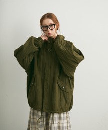 Crisp（クリスプ）の「ステッチアクセントミリタリーコート（ミリタリージャケット）」