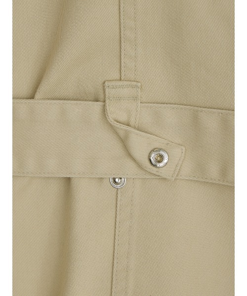 Dickies(ディッキーズ)の「Dickies × Ameri N/S JACKET(ノーカラージャケット・レディース・グリーン/アイボリー/ベージュ・FREE)」の10枚目の写真