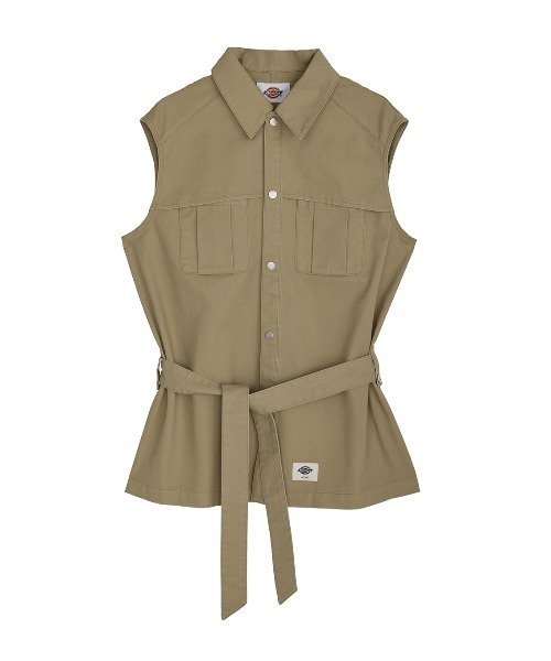 Dickies × Ameri N/S JACKET（ノーカラージャケット）｜Dickies